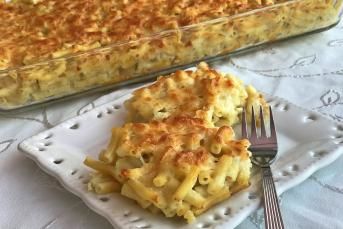 Fırında Beşamel Soslu Makarna Tarifi