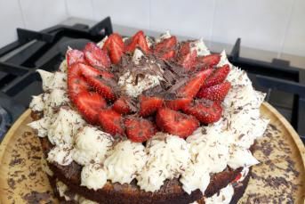 Meşhur Çıplak Pasta (Aşama Aşama)