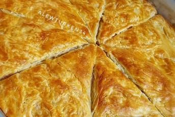 Katmer Tadında El Açması Çörek  (Tel Tel)