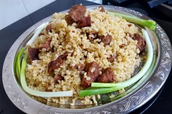 Etli Bulgur Pilavı