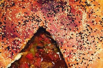 Fırında Et Sote (Üstü Ekmek Kaplı)