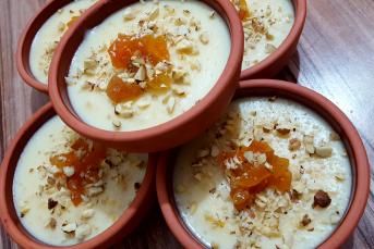 Kayısılı Sütlü Tatlı  (Çok Leziz)