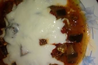 Kıymalı Patlıcan Yemeği