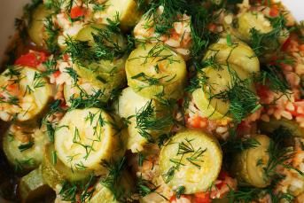 Leziz Zeytinyağlı Kabak