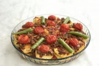 Patates Oturtması Yemeği