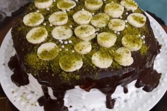 Muzlu Çikolatalı Kolay Pasta