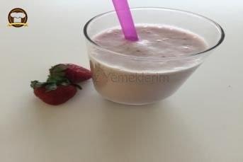 Çilekli Milkshake +1 Yaş