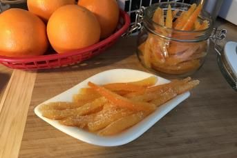 Portakal Kabuğu Şekerleme