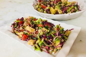 Rengarenk Patates Salatası