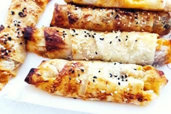 Hazır Yufkadan Patlıcanlı Börek