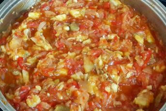 Patlıcan Közlemesi Yemeği