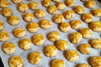 Mahlepli Kurabiye (Tek Lokmalık - Ağızda Dağılan)