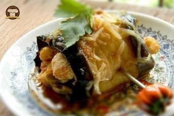 Tavuklu Patlıcan Sarma