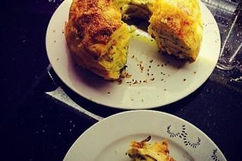 Kek Kalıbında Börek