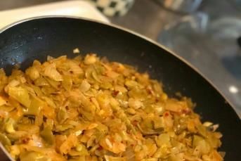 Fasulye Turşusu (Tereyağlı) Kavurması