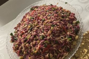 İki Renkli Şehriye Salatası (Şalgam İle)