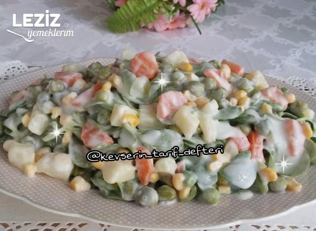 Garnitürlü Semizotu Salatası