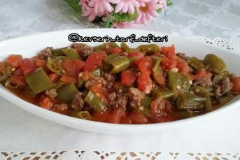 Kıymalı Domatesli Biber Sote