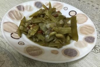 Kıymalı Taze Fasulye Yemeği