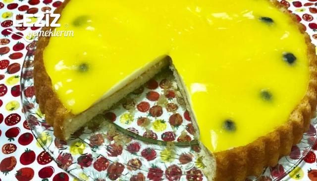 Meyve Soslu Tart Kek Tarifi Leziz Yemeklerim