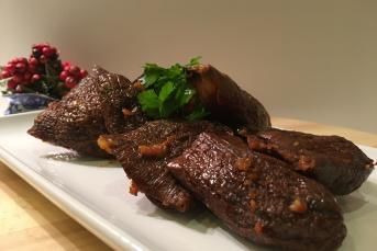 Zeytinyağlı Kuru Patlıcan Dolma