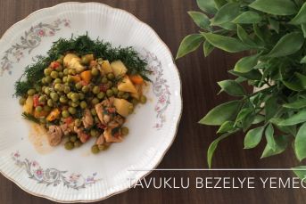 Tavuklu Bezelye Yemeği Tarifi