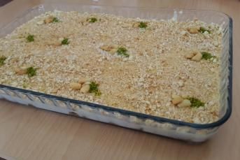 Karamelize Şerbetli Etimek Tatlısı