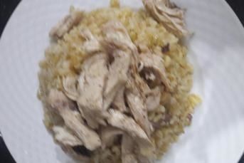 Tavuklu Firik Pilavı (Antep Yemeği)