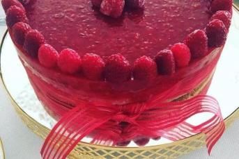 Frambuazlı Cheesecake Yapımı
