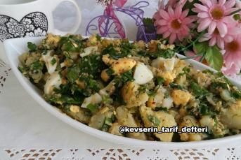 Yumurtalı Patates Salatası