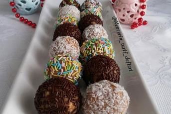 5 Dakikada İkramlık Muzlu Toplar