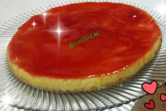 Meyveli Soslu Cheesecake
