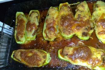 Fırında Kabak Sandal