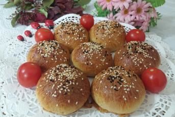 Kabardıkca Kabaran Nefis Sucuklu Kaşarlı Poğaçalar