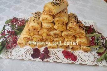 Çıtır Çıtır Kıymalı Patatesli Börek