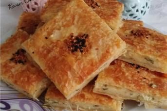 Baklava Yufksıyla Tepsi Böreği