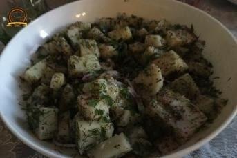 Patates Salatası Yapılışı