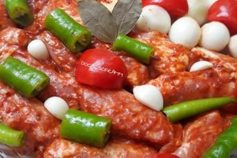 Enfes Sosu İle Fırında Tavuk Kanat