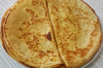 Gözleme Tadında Kaşarlı Krep