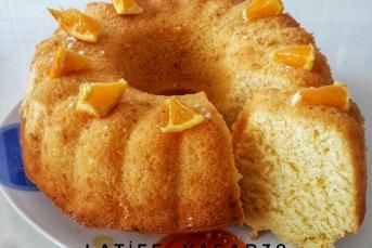 Portakallı Kek Tarifi (Aşama Aşama Detaylı Anlatım)