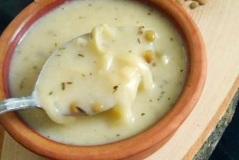 Terbiyeli Yeşil Mercimekli Şehriye Çorbası