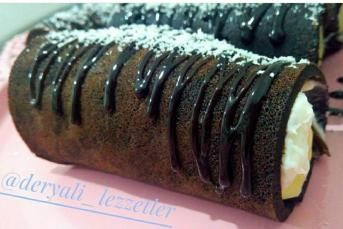 Muzlu Rulo Krep Pasta