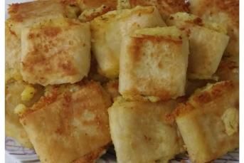 Tavada Çıtır Çıtır Patates Böreği