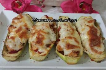 Nefis Tavuklu Kabak Graten