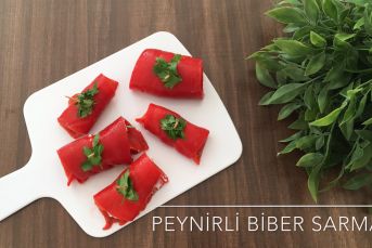 Peynirli Biber Sarma