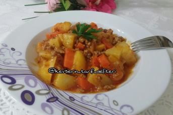 Kıymalı Patates Yemeği (Çok Pratik)