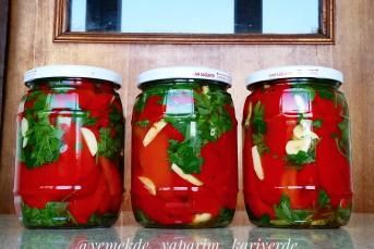 Közlenmiş Biber Konservesi