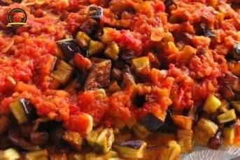 Domates Soslu Patlıcan