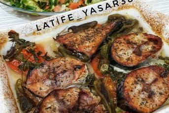 Fırında Soslu Palamut