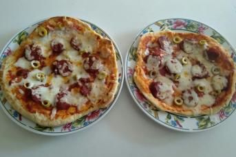 Bazlamadan Pizza Yapımı